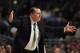 CHICAGO, IL - FEBRUARY 22: Head coach Tom Thibodeau of the Chicago Bulls gives instructions to his team during a game against the Milwaukee Bucks at the United Center on February 22, 2012 in Chicago, Illinois. The Bulls defeated the Bucks 110-91. NOTE TO USER: User expressly acknowledges and agrees that, by downloading and or using this photograph, User is consenting to the terms and conditions of the Getty Images License Agreement. (Photo by Jonathan Daniel/Getty Images)