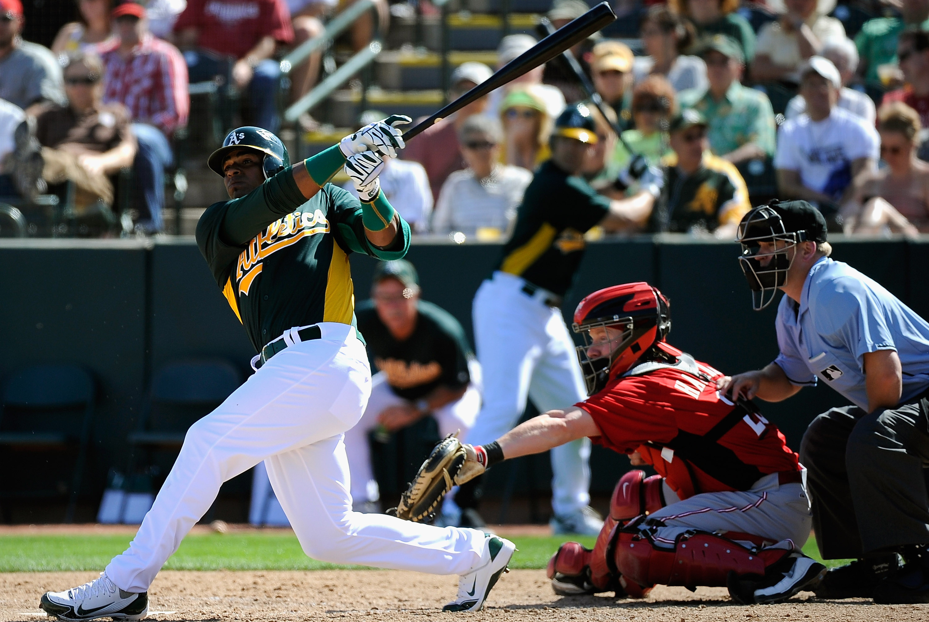 Oakland A's: Yoenis Cespedes Living Up to Contract by Being A's