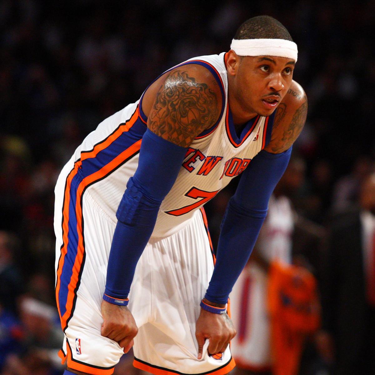 New York Knicks vs. Orlando Magic Carmelo Anthony Returning to