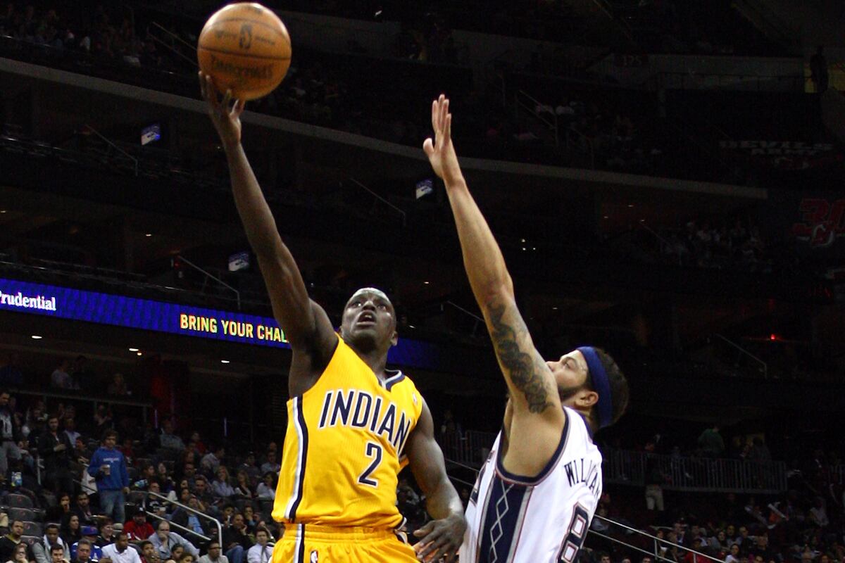 New Jersey Nets vs. Indiana Pacers Deron Williams Leads After More