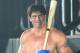 YOKOHAMA, JAPAN - MAY 26: Former Oakland Athletics slugger Jose Canseco (L) walks to the ring with holding a bat prior to the match with Choi Hong-man at first Round of Super Hulk Tournament during Dream.9 at Yokohama Arena on May 26, 2009 in Yokohama, Kanagawa, Japan. Canseco lost at 1 minute 17 seconds in the first round. (Photo by Hiroki Watanabe/Getty Images)