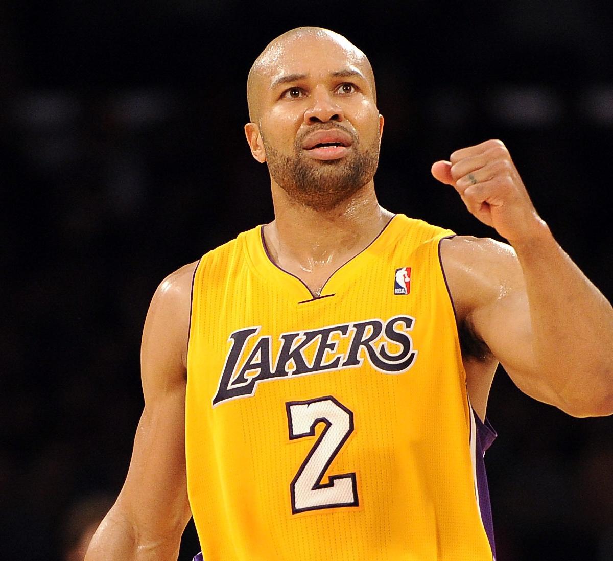 Derek Fisher Tribute Video Watch Lakers Pay Homage to Former LA Star