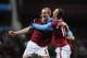 BIRMINGHAM, ENGLAND - DECEMBER 05: Richard Dunne and Gabriel Agbonlahor of Aston Villa celebrate after Richard Dunnes Gosl during the Barclays Premier League match between Aston Villa and Hull City at Villa Park on December 5, 2009 in Birmingham, England. (Photo by Clive Mason/Getty Images)