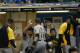 MILWAUKEE, WI - SEPTEMBER 27: Neil Walker #18 of the Pittsburgh Pirates is congratulated by team mates as he returns to the dugout after scoring a run during the game against the Milwaukee Brewers at Miller Park on September 27, 2011 in Milwaukee, Wisconsin. (Photo by Scott Boehm/Getty Images)