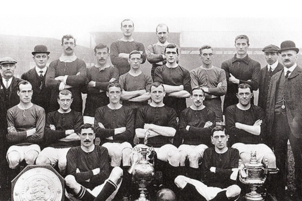 Manchester United History: 1900-1909 | Bleacher Report ...