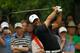 AUGUSTA, GA - APRIL 03: Tiger Woods hits a tee shot during a practice round prior to the start of the 2012 Masters Tournament at Augusta National Golf Club on April 3, 2012 in Augusta, Georgia. (Photo by Streeter Lecka/Getty Images)