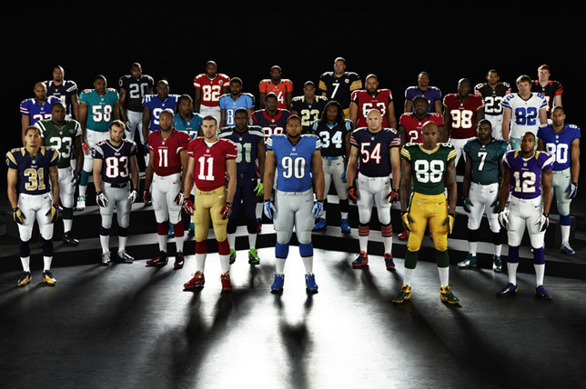 every nfl team jersey