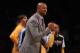 LOS ANGELES, CA - APRIL 26: Head coach Monty Williams of the New Orleans Hornets reacts in the second quarter while taking on the Los Angeles Lakers in Game Five of the Western Conference Quarterfinals in the 2011 NBA Playoffs on April 26, 2011 at Staples Center in Los Angeles, California. NOTE TO USER: User expressly acknowledges and agrees that, by downloading and or using this photograph, User is consenting to the terms and conditions of the Getty Images License Agreement. (Photo by Harry How/Getty Images)