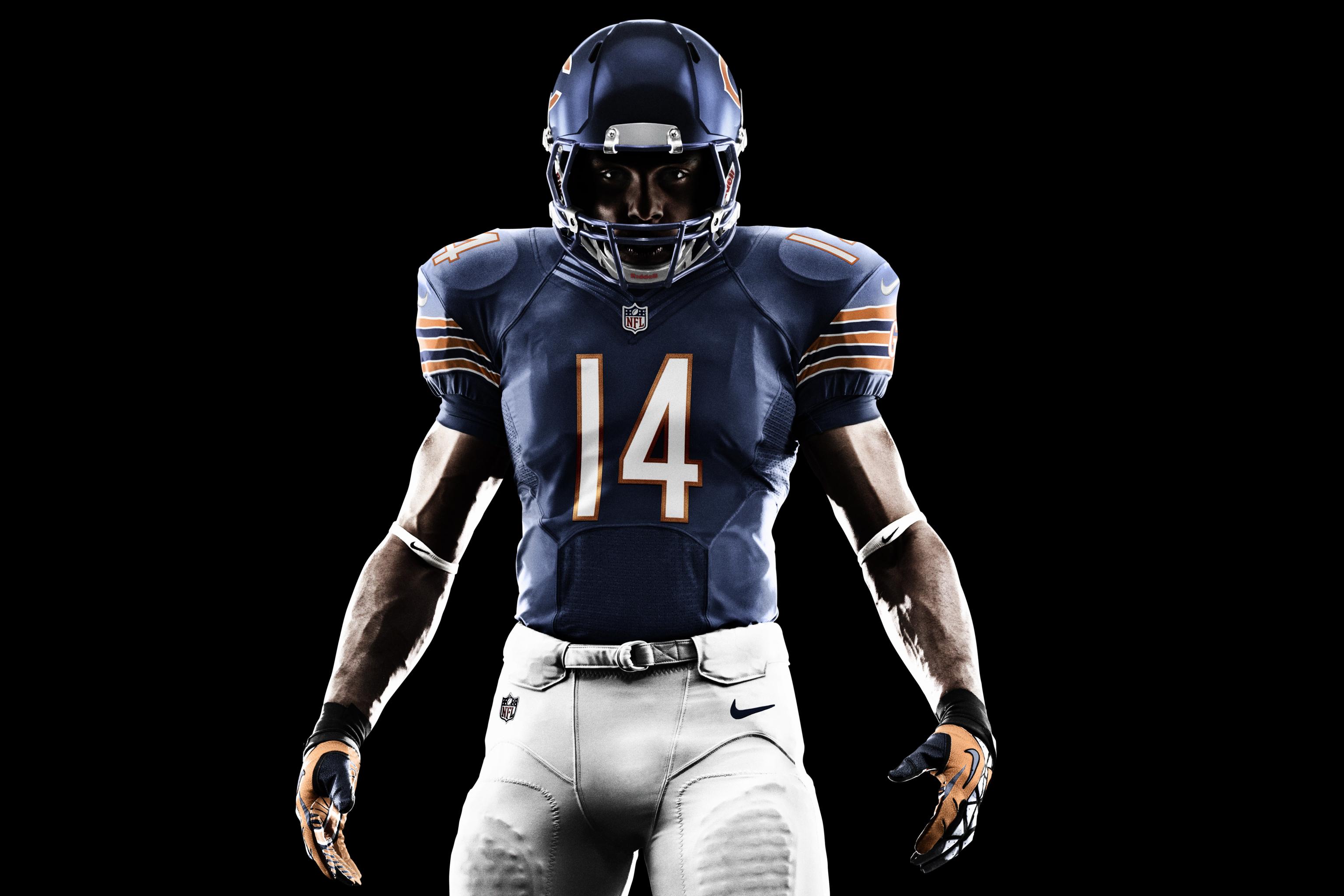 Bears unveil orange Nike jerseys