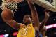 LOS ANGELES, CA - MARCH 29: Andrew Bynum #17 of the Los Angeles Lakers dunks past Kevin Durant #35 of the Oklahoma City Thunder at Staples Center on March 29, 2012 in Los Angeles, California. NOTE TO USER: User expressly acknowledges and agrees that, by downloading and or using this photograph, User is consenting to the terms and conditions of the Getty Images License Agreement. (Photo by Harry How/Getty Images)