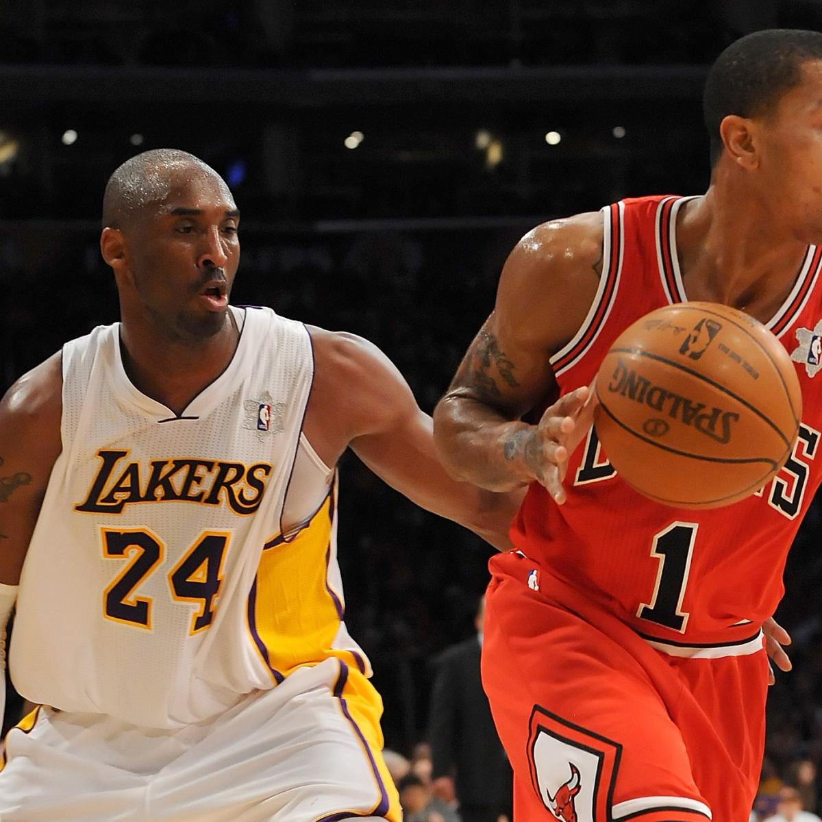 The mutual respect between Kobe Bryant and Derrick Rose - Sports  Illustrated Chicago Bulls News, Analysis and More