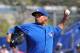 DUNEDIN, FL - MARCH 6: Pitcher Ricky Romero #24 of the Toronto Blue Jays starts against the Philadelphia Phillies March 6, 2012 at Florida Auto Exchange Stadium in Dunedin, Florida. (Photo by Al Messerschmidt/Getty Images)
