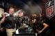 NFL Commissioner Roger Goodell buys merchandise at the new NFL Store in Manhattan. (Associated Press)
