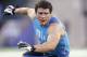 INDIANAPOLIS, IN - FEBRUARY 27: Linebacker Luke Kuechly of Boston College takes part in a drill during the 2012 NFL Combine at Lucas Oil Stadium on February 27, 2012 in Indianapolis, Indiana. (Photo by Joe Robbins/Getty Images)