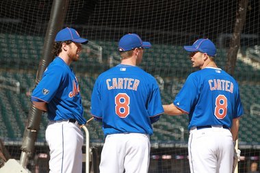 New York Mets Honor Gary Carter in Pregame Festivities with No. 8