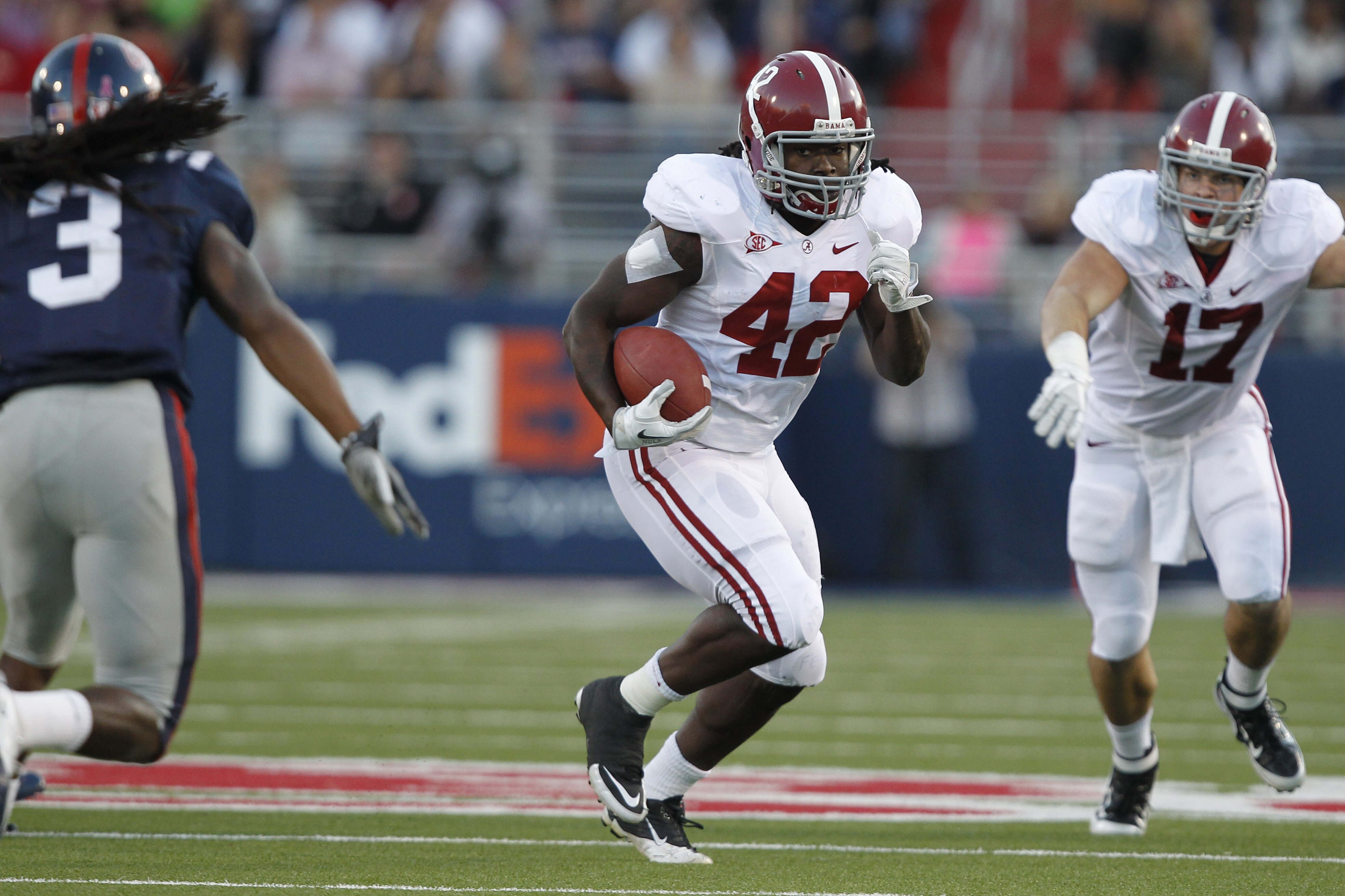 Alabama Spring Game Eddie Lacy Injury Gives Coaches Chance To See