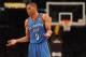 LOS ANGELES, CA - MARCH 29: Russell Westbrook #0 of the Oklahoma City Thunder reacts after a foul to his teammate during the game against the Los Angeles Lakers at Staples Center on March 29, 2012 in Los Angeles, California. NOTE TO USER: User expressly acknowledges and agrees that, by downloading and or using this photograph, User is consenting to the terms and conditions of the Getty Images License Agreement. (Photo by Harry How/Getty Images)