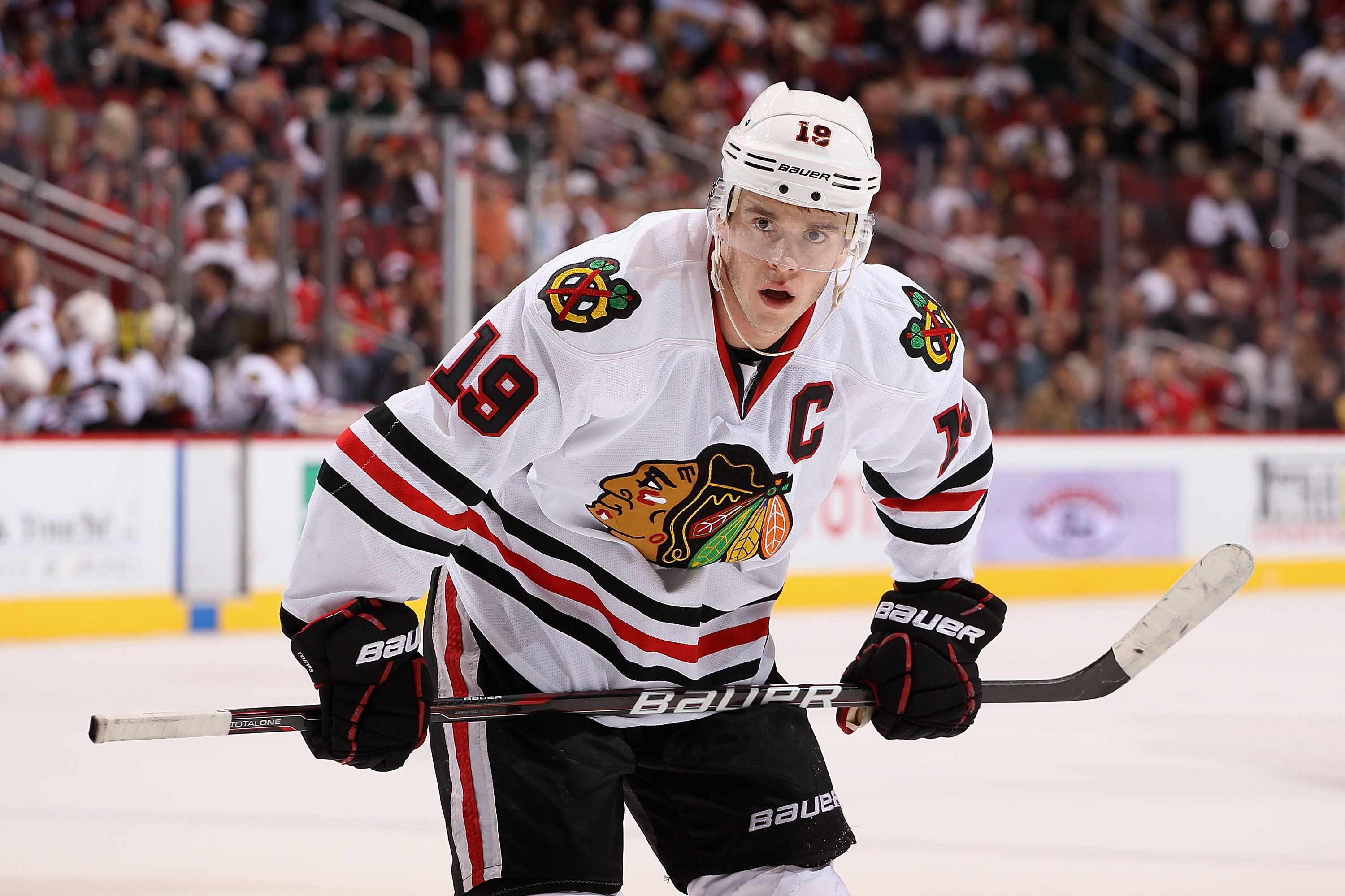 Chicago Blackhawks' Jonathan Toews Is Out Indefinitely Because of