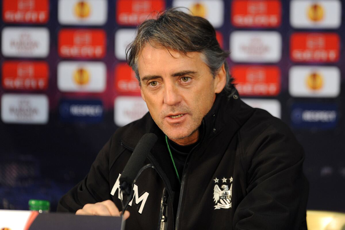 Manchester City Boss Roberto Mancini Admits He Could Be ...