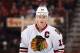 GLENDALE, AZ - FEBRUARY 11: Jonathan Toews #19 of the Chicago Blackhawks during the NHL game against the Phoenix Coyotes at Jobing.com Arena on February 11, 2012 in Glendale, Arizona. The Coyotes defeated the Blackhawks 3-0. (Photo by Christian Petersen/Getty Images)