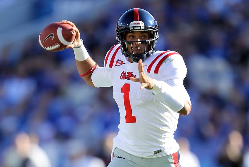 Sec Football Top 150 Players No 143 Randall Mackey Ole Miss Qb
