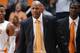 KNOXVILLE, TN - JANUARY 7: Tennessee Volunteers head coach Cuonzo Martin looks on during the game against the Florida Gators at Thompson-Boling Arena on January 7, 2012 in Knoxville, Tennessee. Tennessee defeated Florida 67-56. (Photo by Joe Robbins/Getty Images)