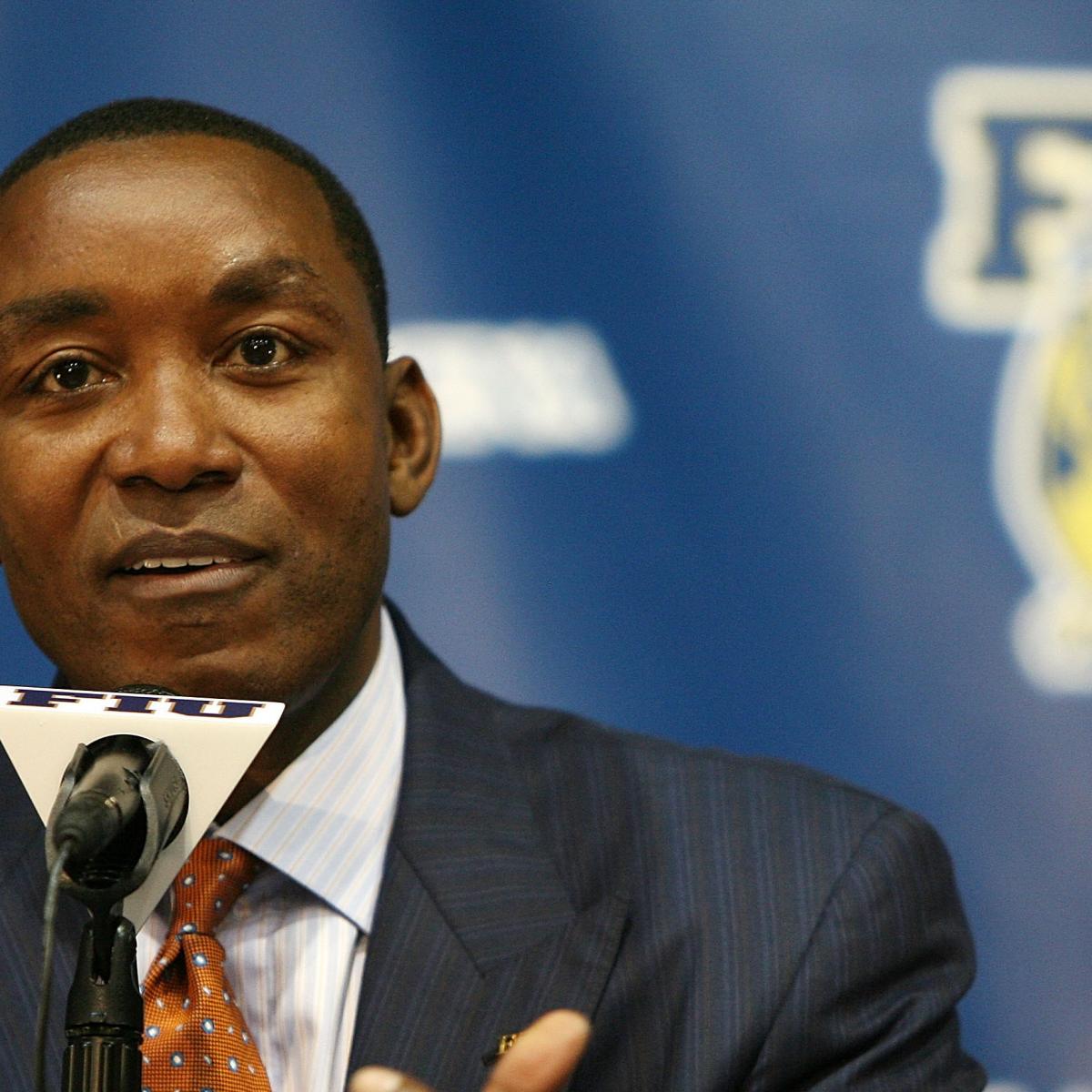 Isiah Thomas Video Watch FIU Athletes Walk out of Banquet in Protest