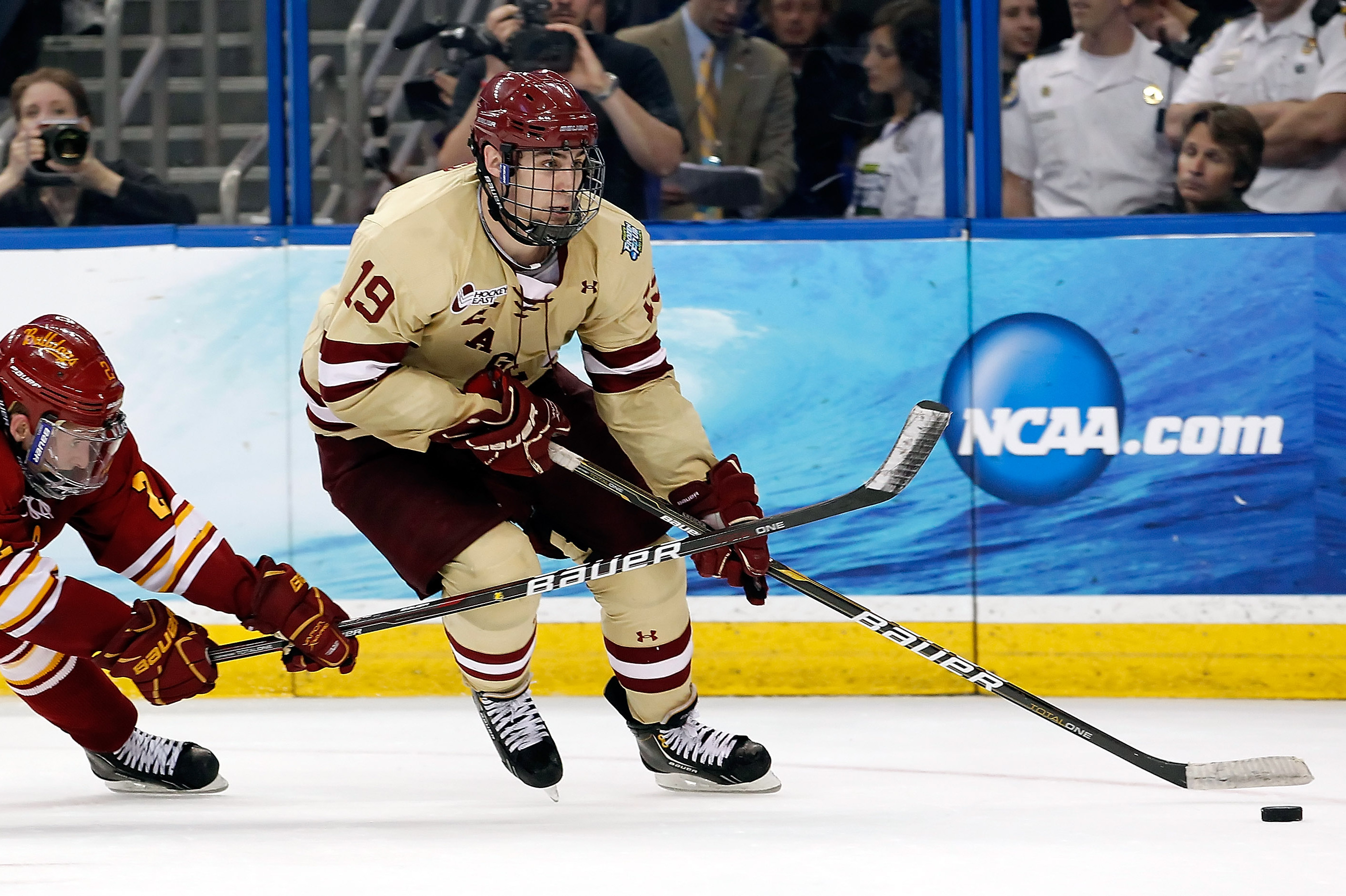 Boxford's Kreider hopes to help BC hockey to another NCAA title tonight, Sports