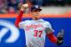 NEW YORK, NY - APRIL 11: Stephen Strasburg #37 of the Washington Nationals pitches against the New York Mets at Citi Field on April 11, 2012 in the Flushing neighborhood of the Queens borough of New York City. (Photo by Chris Trotman/Getty Images)