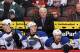 GLENDALE, AZ - DECEMBER 23: Head coach Ken Hitchcock of the St. Louis Blues watches from the bench during the NHL game against the Phoenix Coyotes at Jobing.com Arena on December 23, 2011 in Glendale, Arizona. The Blues defeated the Coyotes 3-2. (Photo by Christian Petersen/Getty Images)