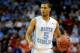 LAS VEGAS, NV - NOVEMBER 26: Kendall Marshall #5 of the North Carolina Tar Heels brings the ball up the court against the UNLV Rebels during the championship game of the Continental Tire Las Vegas Invitational at the Orleans Arena November 26, 2011 in Las Vegas, Nevada. UNLV won 90-80. (Photo by Ethan Miller/Getty Images)