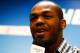 DAYTONA BEACH, FL - FEBRUARY 26: UFC fighter Jon Jones speaks to the media prior to the start of the NASCAR Sprint Cup Series Daytona 500 at Daytona International Speedway on February 26, 2012 in Daytona Beach, Florida. (Photo by Jonathan Ferrey/Getty Images for NASCAR)
