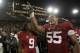 PALO ALTO, CA - NOVEMBER 27: Jonathan Martin #55 and Richard Sherman #9 of the Stanford Cardinal celebrate after they beat the Oregon State Beavers at Stanford Stadium on November 27, 2010 in Palo Alto, California. (Photo by Ezra Shaw/Getty Images)