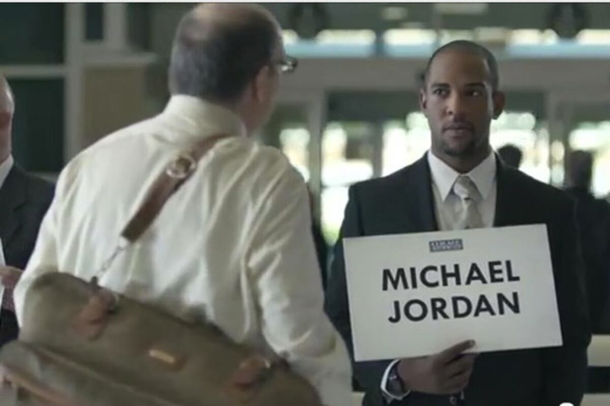 michael jordan football commercial