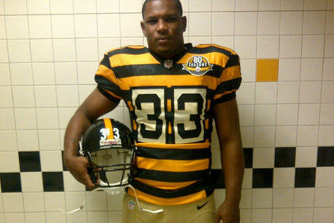 Pittsburgh Steelers to wear 1934 throwback bumblebee uniforms