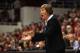 PALO ALTO, CA - DECEMBER 20: Tennessee Lady Volunteers head coach Pat Summitt argues with the referee during their game against the Stanford Cardinal at Maples Pavilion on December 20, 2011 in Palo Alto, California. (Photo by Ezra Shaw/Getty Images)