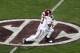 STARKVILLE, MS - NOVEMBER 12: Running back Trent Richardson #3 of the Alabama Crimson Tide runs for a long run against Mississippi State on November 12, 2011 at Davis Wade Stadium in Starkville, Mississippi. Alabama won 24-7. (Photo by Butch Dill/Getty Images)