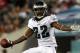 PHILADELPHIA - AUGUST 27: Asante Samuel #22 of the Philadelphia Eagles reacts after a play against the Jacksonville Jaguars on August 27, 2009 at Lincoln Financial Field in Philadelphia, Pennsylvania. (Photo by Jim McIsaac/Getty Images)
