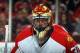 NEWARK, NJ - APRIL 17: Goalie Scott Clemmensen #30 of the Florida Panthers looks on as he tends goal against the New Jersey Devils in Game Three of the Eastern Conference Quarterfinals during the 2012 NHL Stanley Cup Playoffs at Prudential Center on April 17, 2012 in Newark, New Jersey. (Photo by Bruce Bennett/Getty Images)
