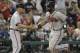Heyward after a home run in Houston April 11.