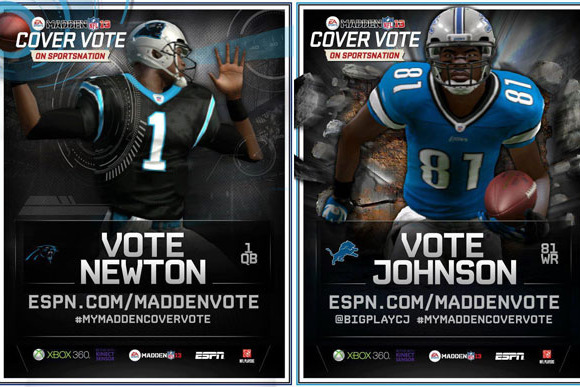 Calvin Johnson Wins the 2013 Madden Cover