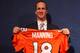 The Peyton Manning-led Denver Broncos should command a large audience in Week 1 against the Pittsburgh Steelers.