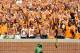 KNOXVILLE, TN - SEPTEMBER 18: Orange-clad Tennessee Volunteers fans sing along with 'Rocky Top' during a game against the Florida Gators at Neyland Stadium on September 18, 2010 in Knoxville, Tennessee. Florida won 31-17. (Photo by Grant Halverson/Getty Images)