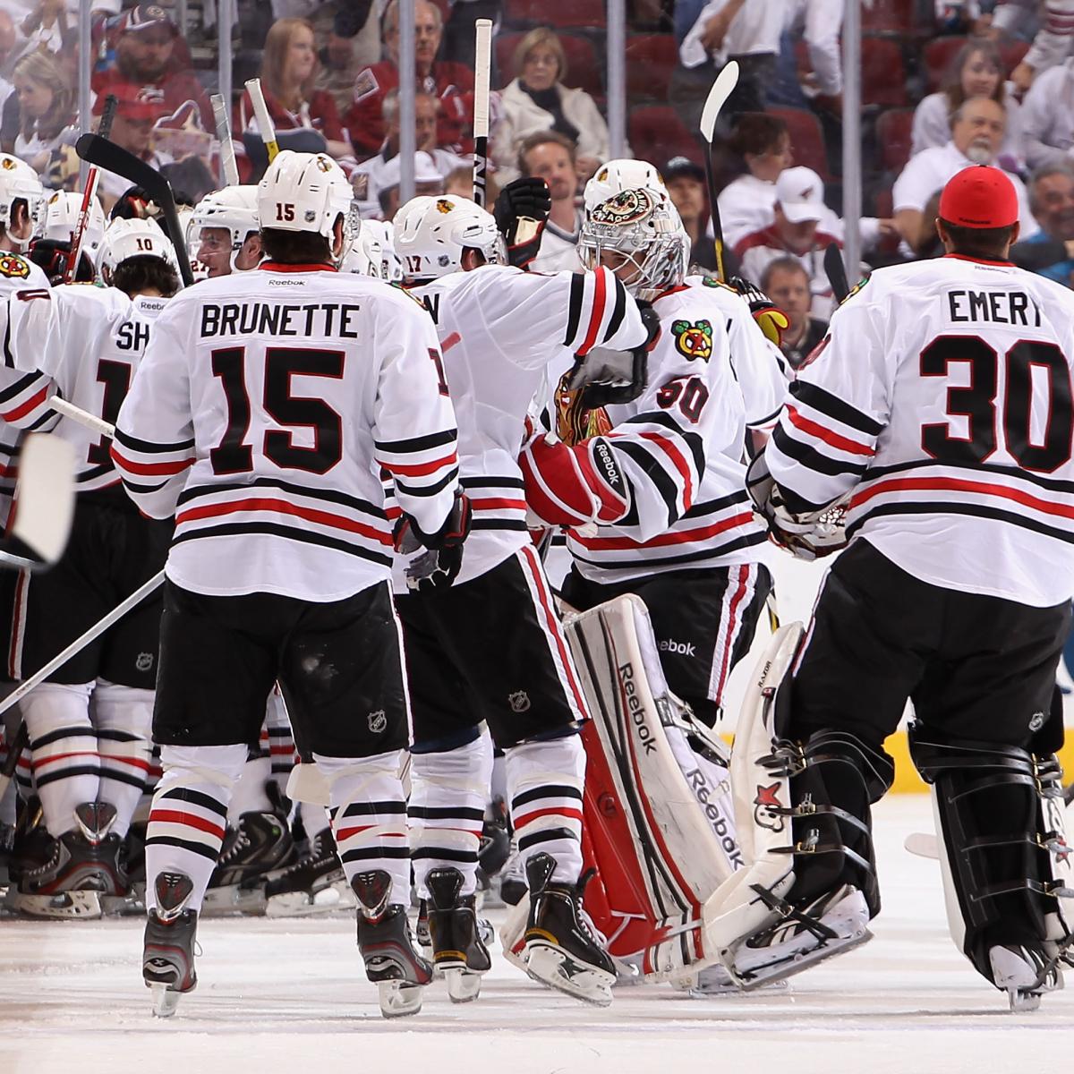 NHL Playoffs 2012 Chicago Blackhawks Stay Alive, Shaw to Return in