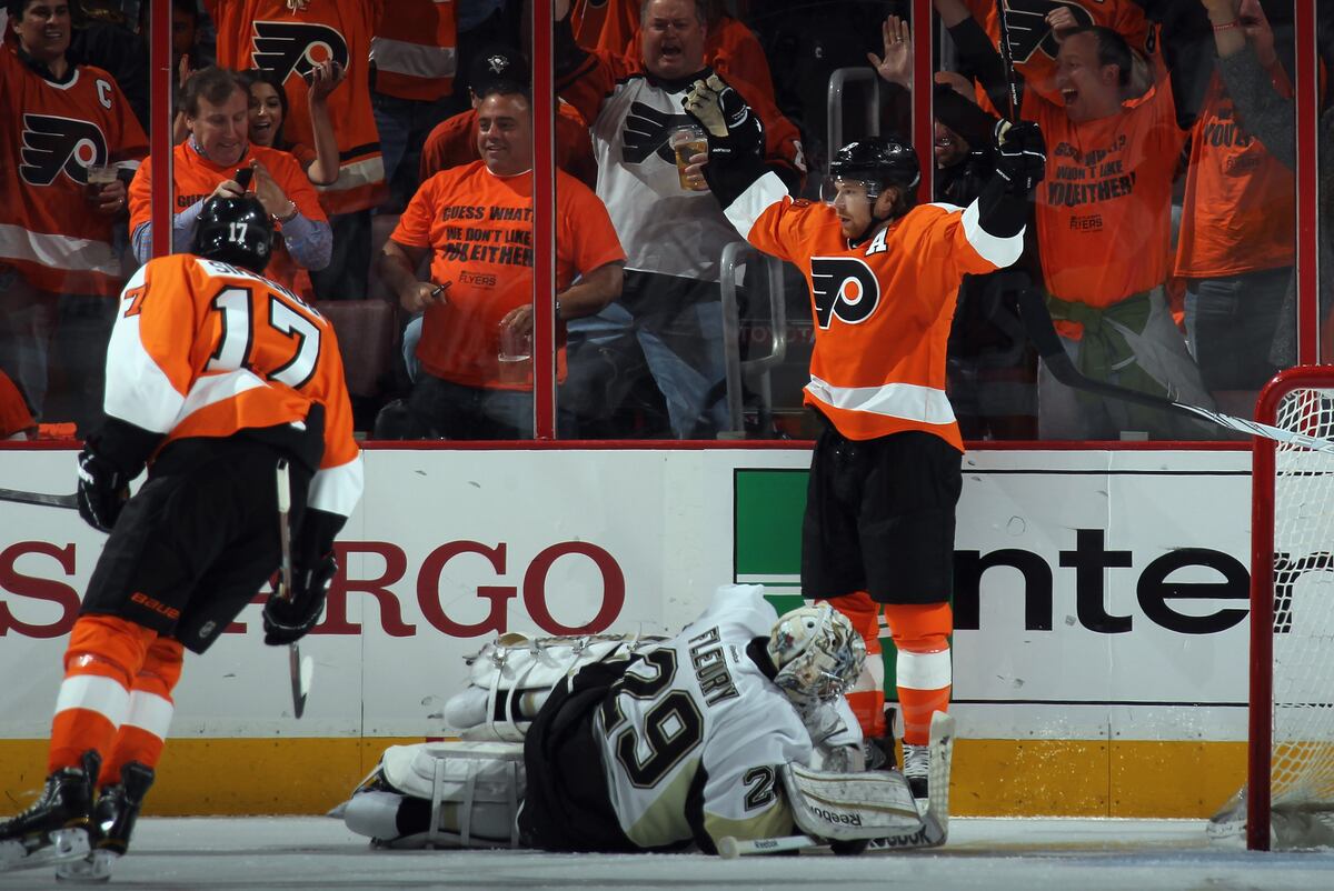 Claude Giroux Dominated Sidney Crosby and Evgeni Malkin in First Round