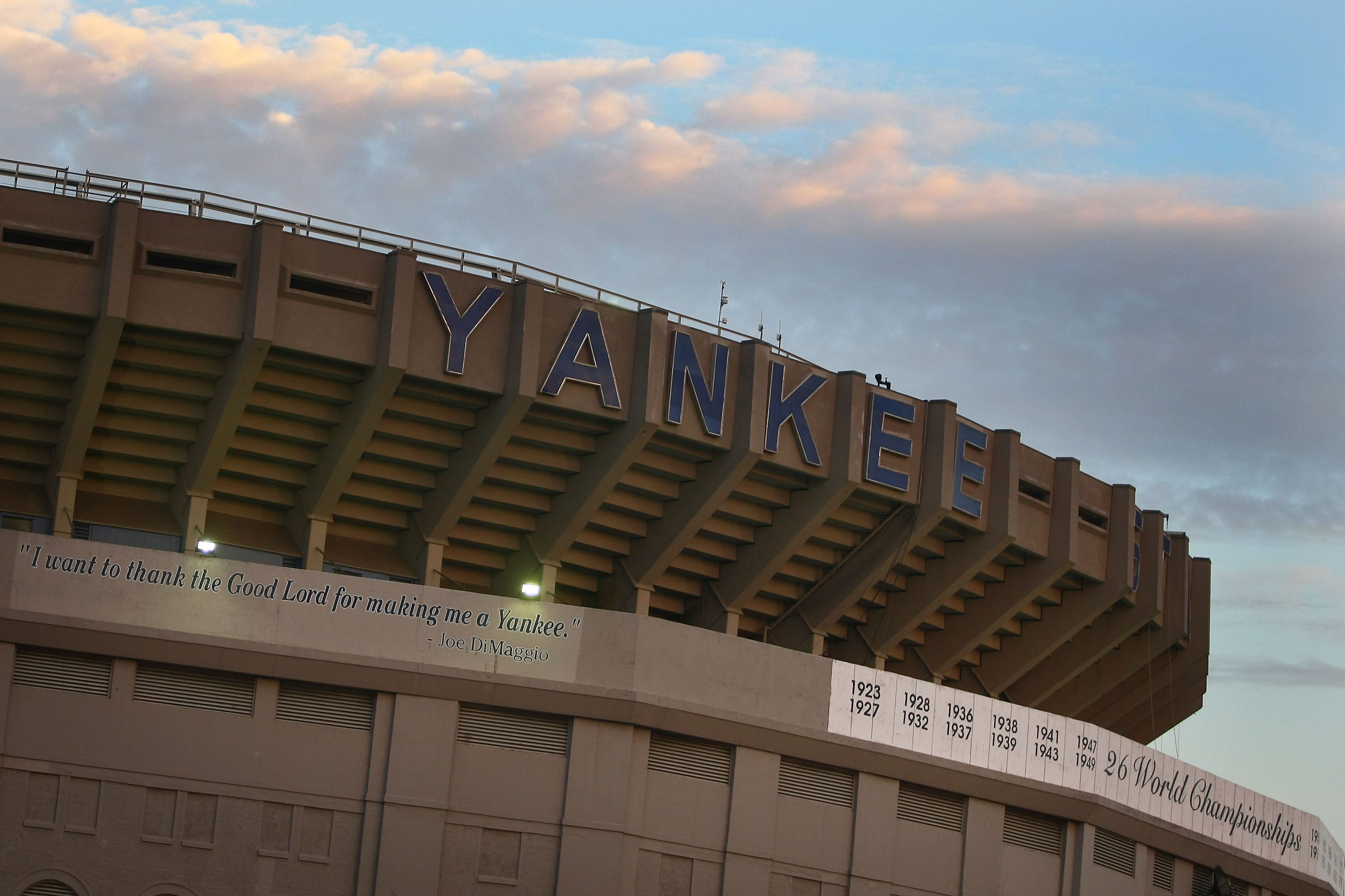 VINTAGE 1950's New York Yankees Yankee Stadium Home Of Champions  Pennant, NICE!!