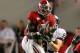 TUSCALOOSA, AL - SEPTEMBER 11: Mark Barron #4 of the Alabama Crimson Tide intercepts a pass intended for Brett Brackett #83 of the Penn State Nittany Lions at Bryant-Denny Stadium on September 11, 2010 in Tuscaloosa, Alabama. (Photo by Kevin C. Cox/Getty Images)