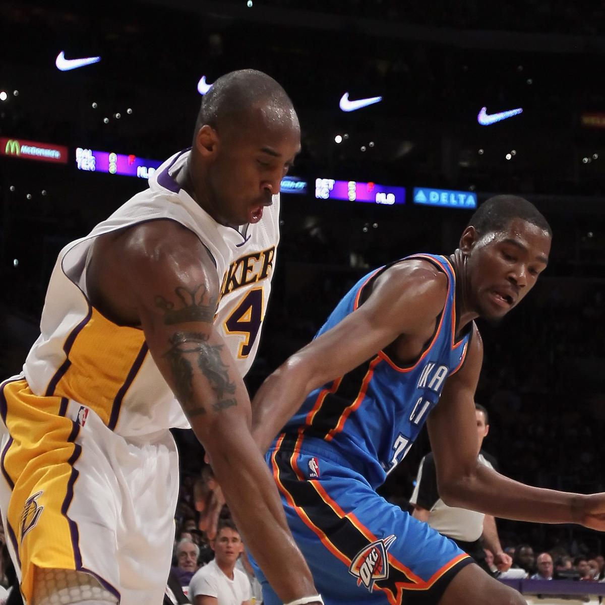Kobe Bryant Must Steal Scoring Title from Kevin Durant to Boost Legacy | Bleacher ...
