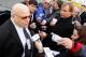 CONCORD, NC - JANUARY 25: Speedway Motorsports Inc. Owner/CEO Bruton Smith, speaks to the media during the NASCAR Sprint Media Tour hosted by Charlotte Motor Speedway, held at Charlotte Motor Speedway on January 25, 2011 in Charlotte, North Carolina. (Photo by Jason Smith/Getty Images for NASCAR)