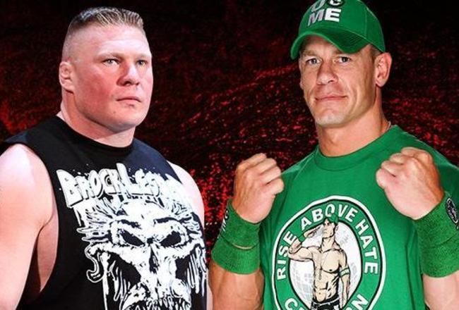 john cena vs brock lesnar- (extreme rules full match wwe)